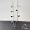 Çelik Kelebek Detaylı Kolye