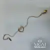 Çelik Taşsız Kalp Düğüm Bileklik