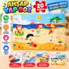 CS-1282 YAZ  AHŞAP YER PUZZLE