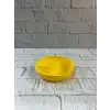 Dekoratif Sarı Çerezlik Kase 4’lü Set 3x12 cm