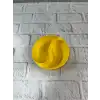 Dekoratif Sarı Çerezlik Kase 4’lü Set 3x12 cm