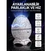 Dinozor Yumurtası Tasarımlı Projektörlü Gece Lambası