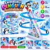 DMN2021-4 KAYDIRAKLI DÖN-DOLAŞ MERDİVENLİ PENGUEN SETİ
