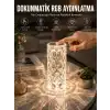 Dokunmatik Kristal Gece Lambası Hediyelik