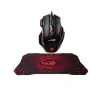 Ergonomik Gaming Mouse ve Mousepad 3 DPI Ayarlı LED Işıklı Tasarım