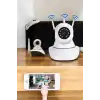 Ev Kamerası Wifi Kamerası Video Kayıt Çift Yönlü Hareket Sensörü Bebek