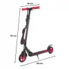 Flexi 2 Tekerlekli Scooter Kırmızı