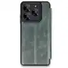 General Mobile Era 30 Kılıf Flip Cover - Koyu Yeşil