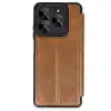 General Mobile Era 50 Kılıf Flip Cover - Taba
