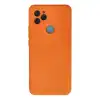 General Mobile Gm 21 Kılıf Nano İçi Kadife Silikon - Turuncu