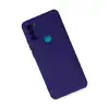 General Mobile Gm 21 Plus Kılıf Nano İçi Kadife Silikon - Mor