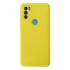 General Mobile Gm 21 Plus Kılıf Nano İçi Kadife Silikon - Sarı