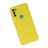 General Mobile Gm 21 Plus Kılıf Nano İçi Kadife Silikon - Sarı
