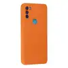 General Mobile Gm 21 Plus Kılıf Nano İçi Kadife Silikon - Turuncu