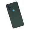 General Mobile Gm 21 Pro Kılıf Nano İçi Kadife Silikon - Koyu Yeşil