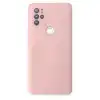 General Mobile Gm 21 Pro Kılıf Nano İçi Kadife Silikon - Pudra
