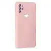 General Mobile Gm 21 Pro Kılıf Nano İçi Kadife Silikon - Pudra