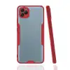 General Mobile Gm 22 Kılıf Platin Silikon - Kırmızı