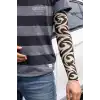 Giyilebilir Kol Dövmesi Çorap Dövme 3d Baskılı Kol Bacak Dövme 2 Adet Model 14