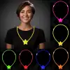 Glow  Yıldız Kolye - Glow Kolye - Glow Partisi Yıldız Kolye 6 Adet