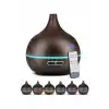 Hava Nemlendirici 7 Led Işıklı Aromatik Oda Kokusu 550 Ml Kahve Aroma Difüzörü Buhar Makinası