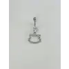 Hello Kıtty Detaylı Göbek Piercing