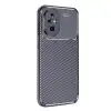 Honor 200 Kılıf Auto Focus Karbon Kapak - Lacivert