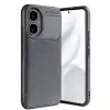Honor 400 Kılıf Auto Focus Karbon Kapak - Gri