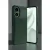 Honor 400 Kılıf Auto Focus Karbon Kapak - Koyu Yeşil