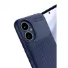 Honor 400 Kılıf Auto Focus Karbon Kapak - Lacivert