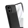 Honor 400 Kılıf Auto Focus Karbon Kapak - Siyah