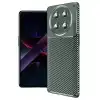 Honor Magic 7 Lite Kılıf Auto Focus Karbon Kapak - Koyu Yeşil