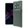 Honor Magic 7 Lite Kılıf Auto Focus Karbon Kapak - Koyu Yeşil
