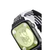 Huawei Fit 4  Kordon - Siyah-beyaz
