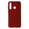 Huawei Honor 20 Lite Kılıf First Silikon - Bordo