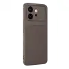 Huawei Honor 600 Auto Focus Karbon Kapak - Gri