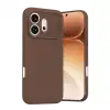 Huawei Honor 600 First Silikon - Kahverengi