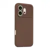 Huawei Honor 600 First Silikon - Kahverengi