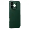 Huawei Honor 600 Lite Auto Focus Karbon Kapak - Koyu Yeşil