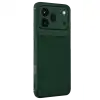 Huawei Honor 600 Pro Auto Focus Karbon Kapak - Koyu Yeşil