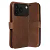 Huawei Honor 600 Pro Trend S Plus Kapaklı Kılıf - Taba