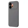 Huawei Honor 600 Thermax Silikon Kılıf - Gri