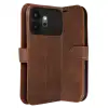 Huawei Honor 600 Trend S Plus Kapaklı Kılıf - Taba