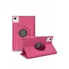 Huawei Honor Pad X9a 360 Tablet Deri Kılıf - Pembe
