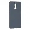 Huawei Mate 10 Lite Kılıf Nano İçi Kadife Silikon - Gri