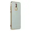 Huawei Mate 10 Lite Kılıf Volet Silikon - Açık Yeşil