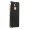 Huawei Mate 10 Lite Kılıf Volet Silikon - Siyah