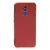 Huawei Mate 20 Lite Kılıf Volet Silikon - Kırmızı