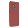 Huawei Mate 20 Lite Kılıf Volet Silikon - Kırmızı