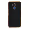 Huawei Mate 20 Lite Kılıf Volet Silikon - Siyah